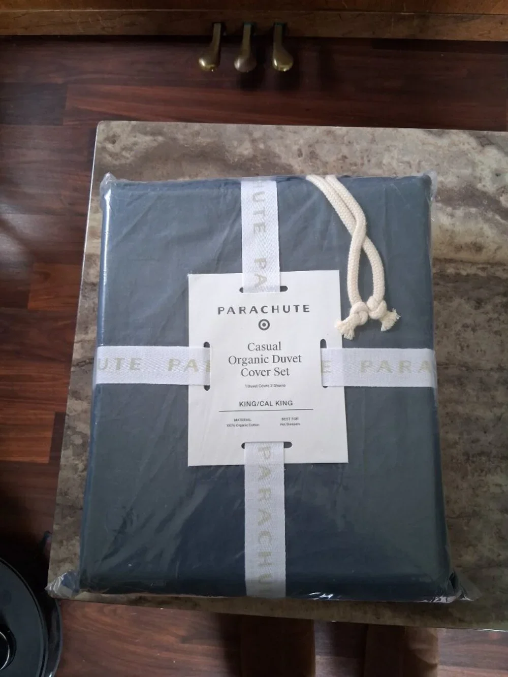 Parachute for Target KING/CAL.KING COVE Casual Organic Duvet Cover Set